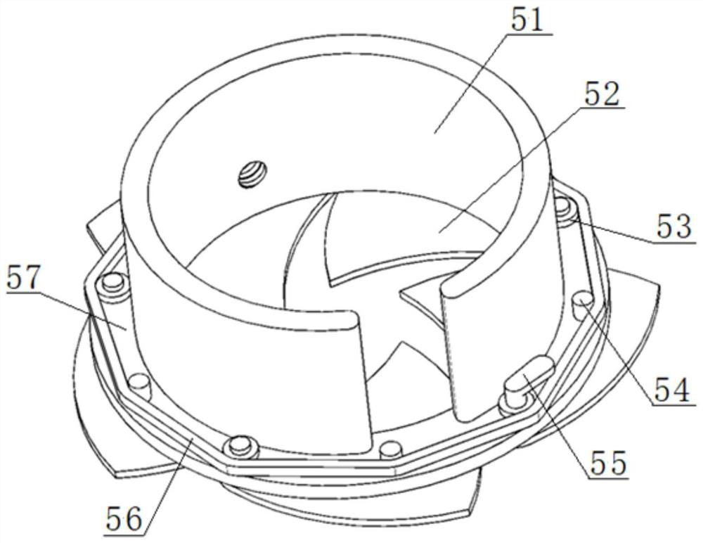 A sampling anti-oxidation device for molten metal liquid