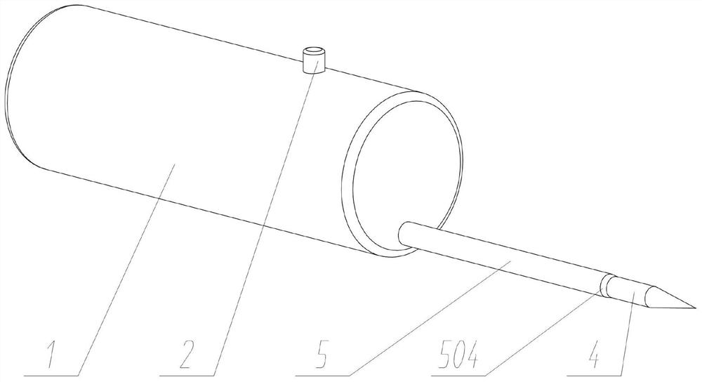 Lung tissue extraction device based on medical examination