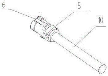 Light adjusting, supporting and damping device for LED headlamp of automobile