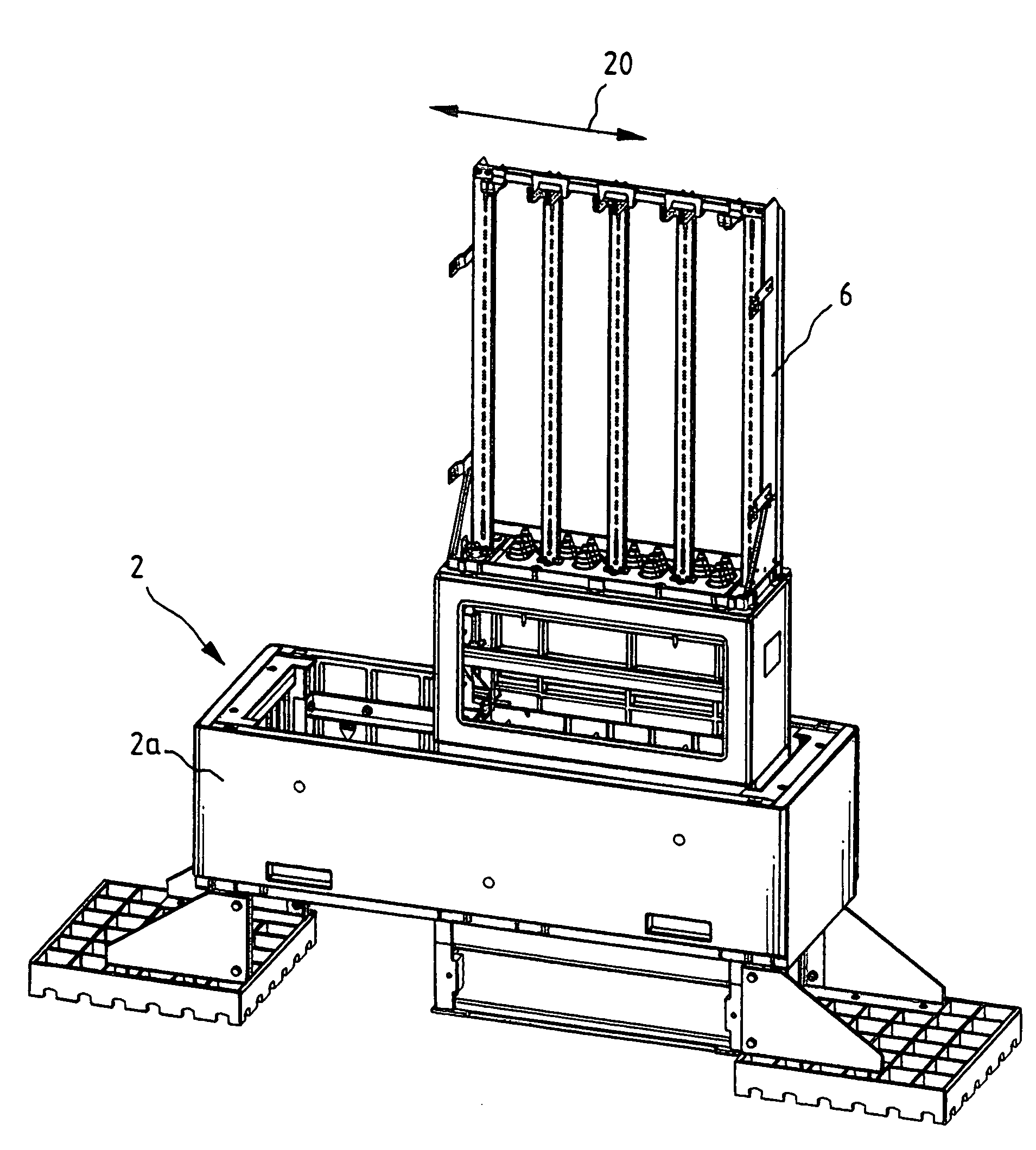Slip-over distribution cabinet
