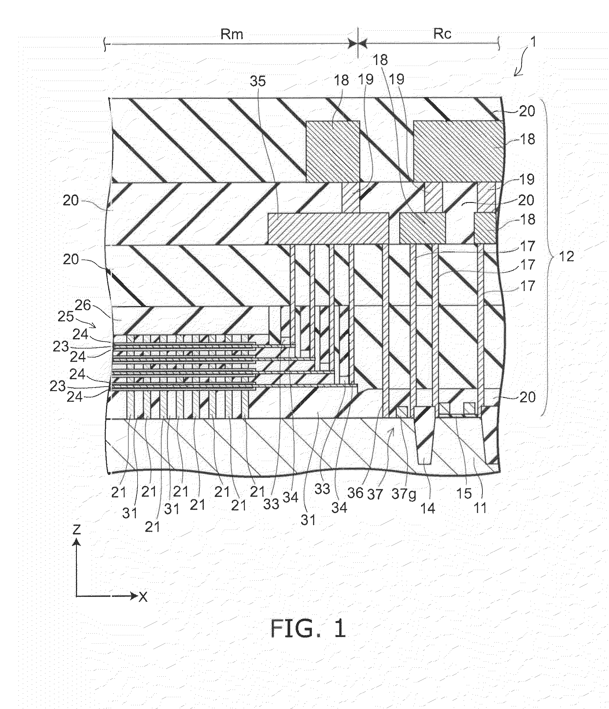 Semiconductor memory and method for manufacturing same