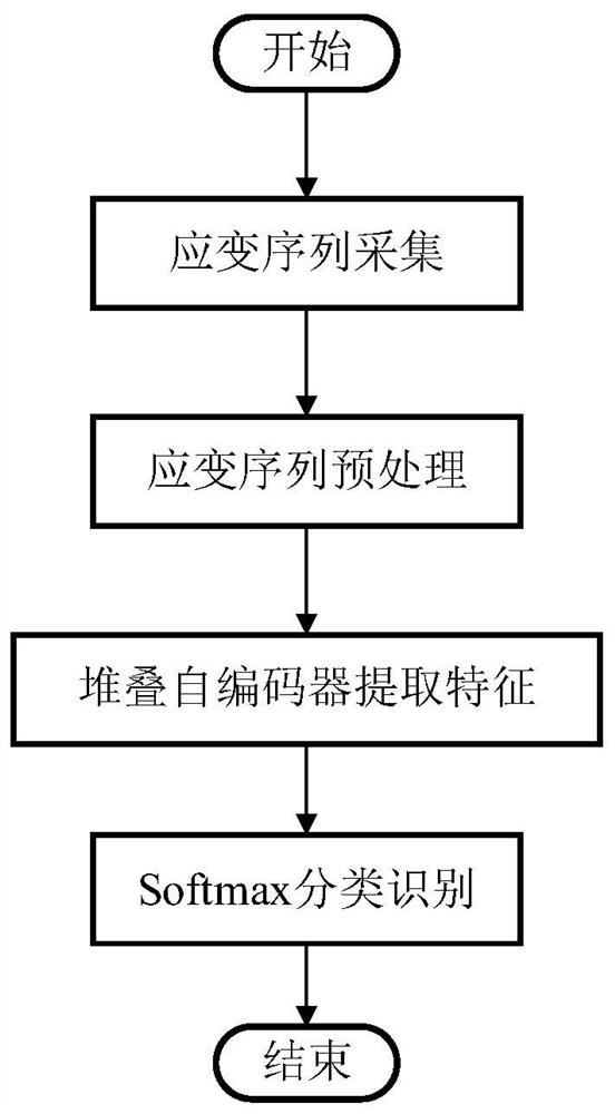 A distributed strain micro-crack detection system and method based on stacked autoencoders