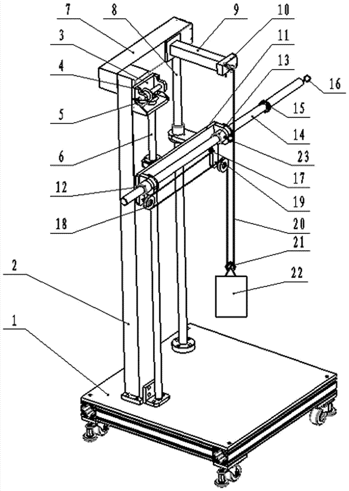 Severe-opening and severe-closing testing machine for detection of push-and-pull member of furniture