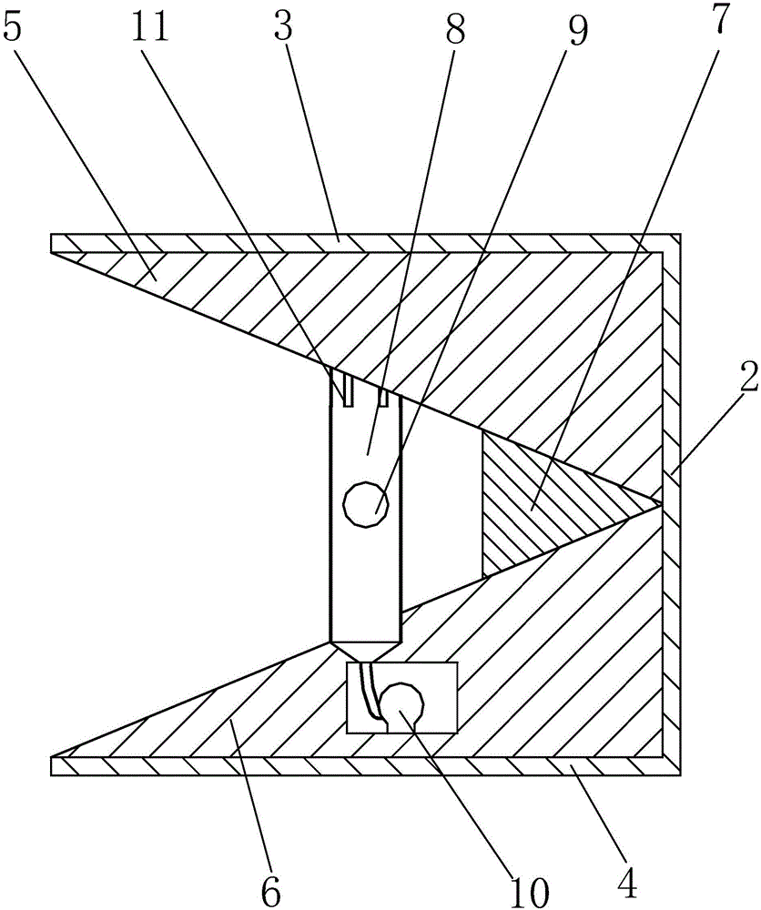 Prop provided with light reflecting device