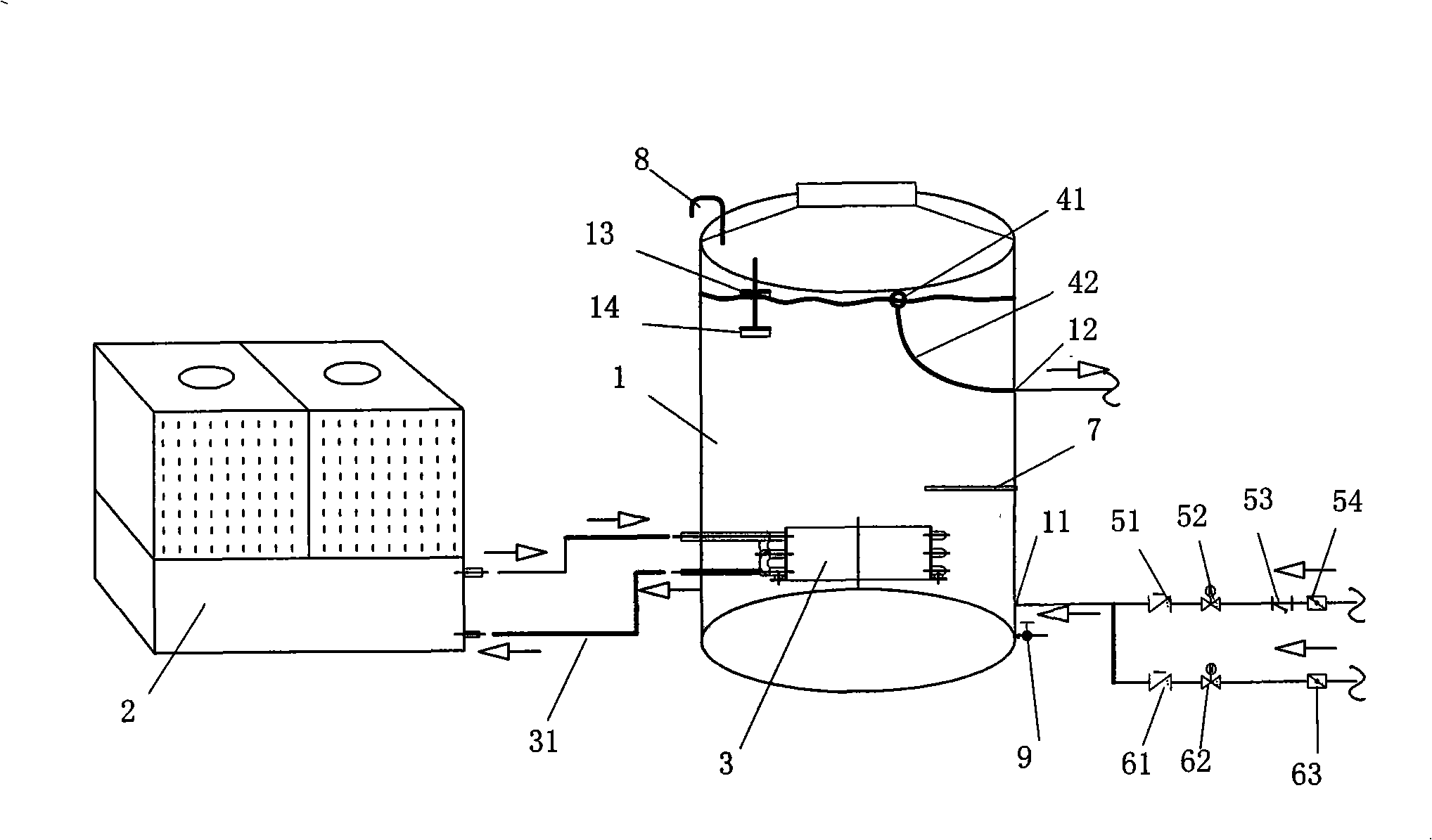 Heat pump water heating machine and operation control method thereof