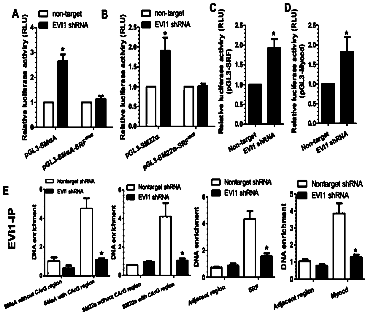 Application of evi-1 inhibitor in preparation of medicine for treating abnormal vascular remodeling disease