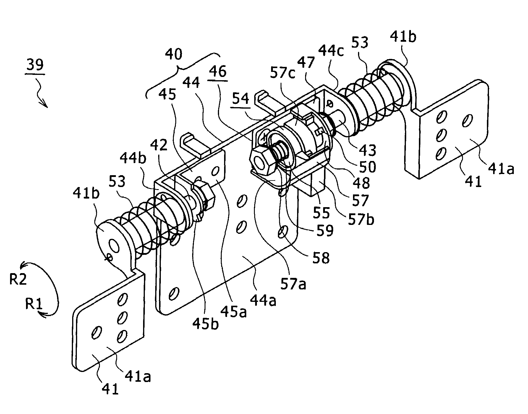 Pivoting mechanism for stand and electronic apparatus
