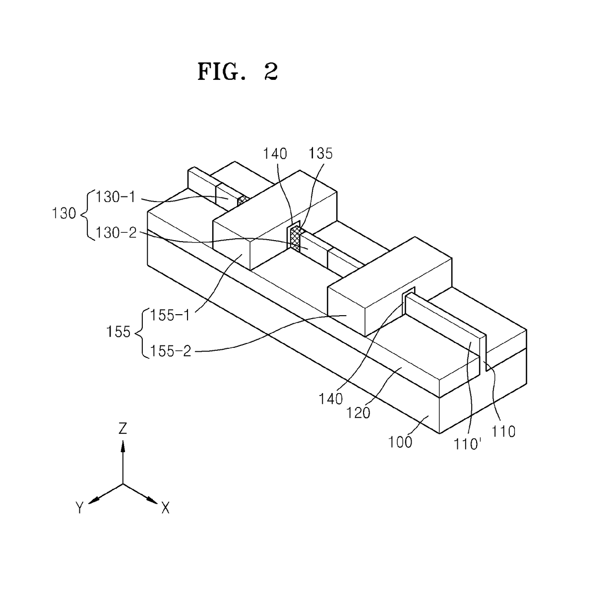 Semiconductor devices including electrodes for temperature measurement