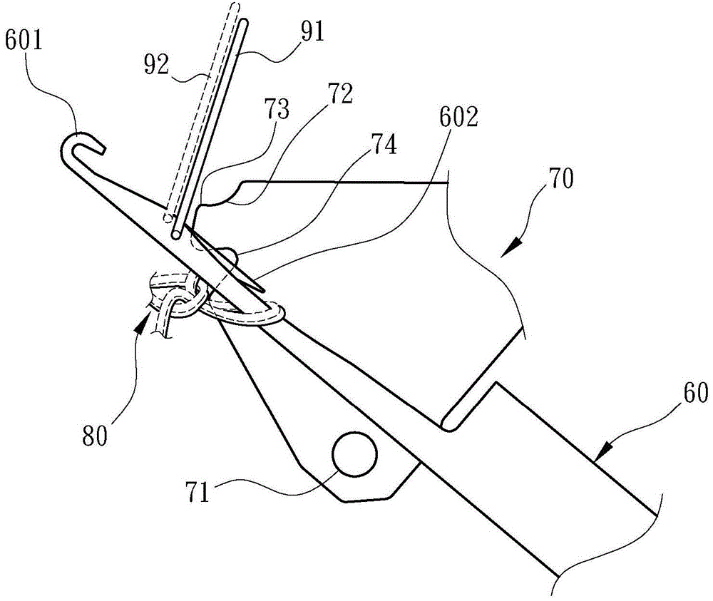 Method for flat bed knitting machine to knit yarn changing plating by single surface of technique face