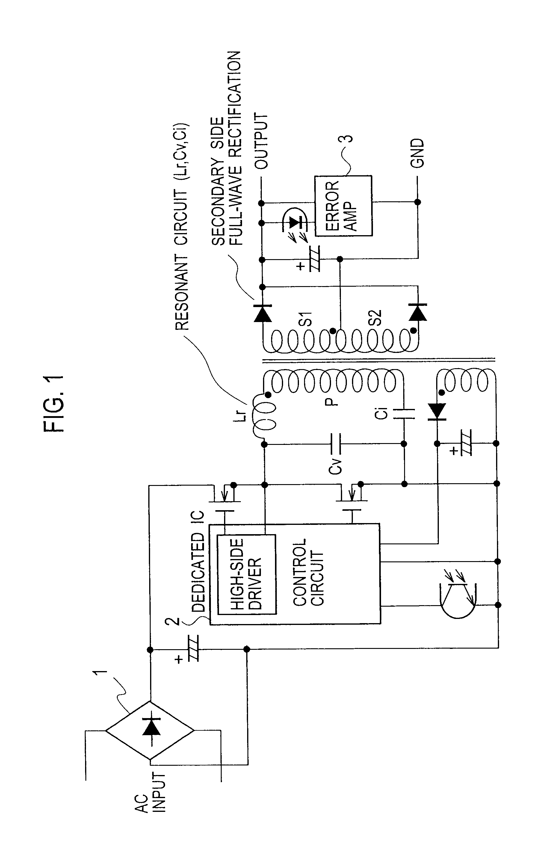 Level shift circuit and switching power source apparatus