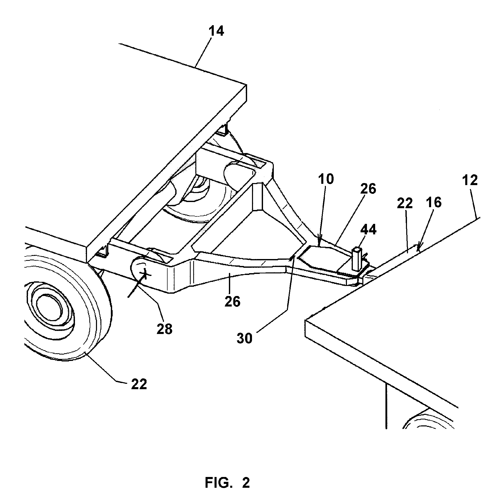 Telescoping and swiveling hitch assembly