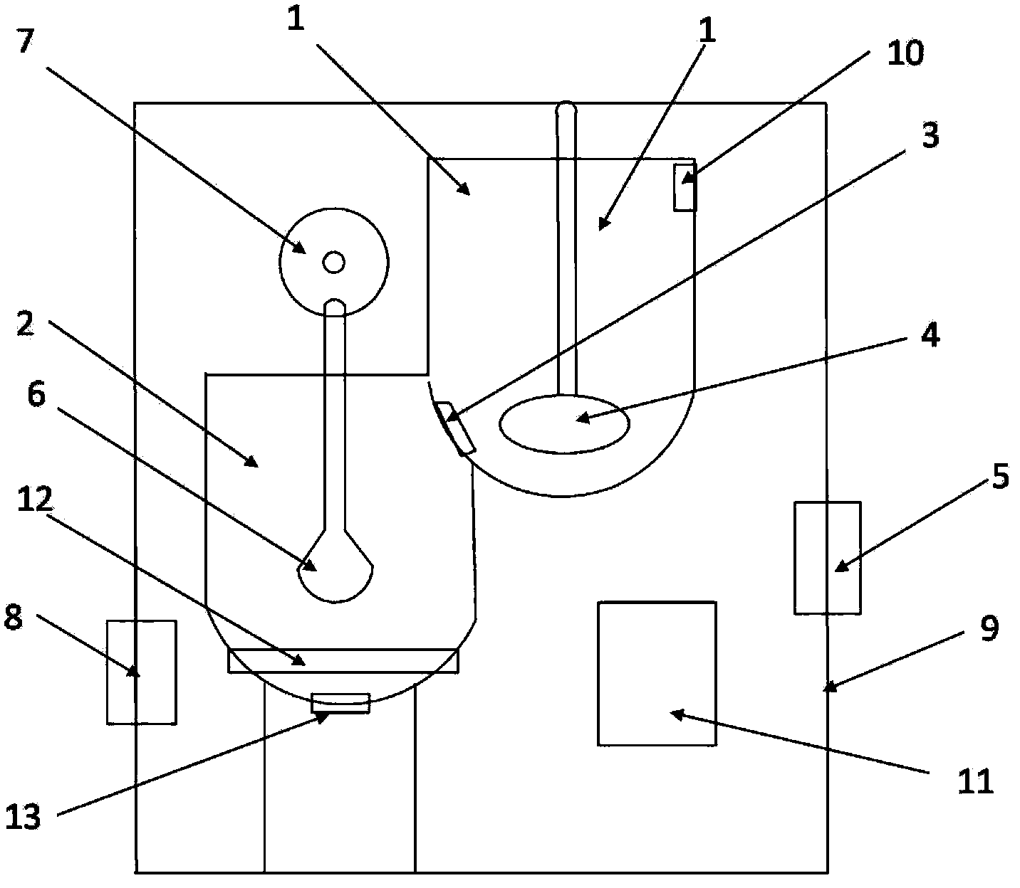 Double-hopper dough mixer