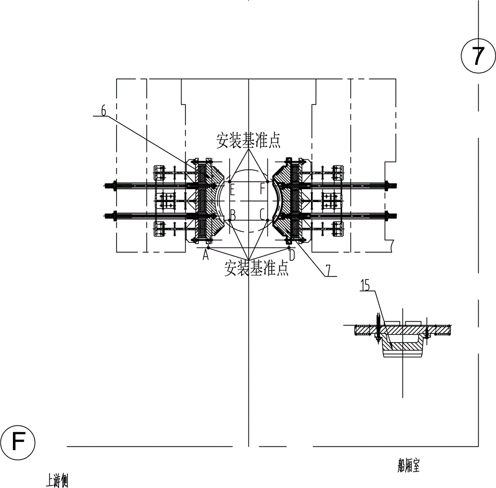 Construction method and installation accuracy control method of nut column systems of high-lift rack climbing type ship lift