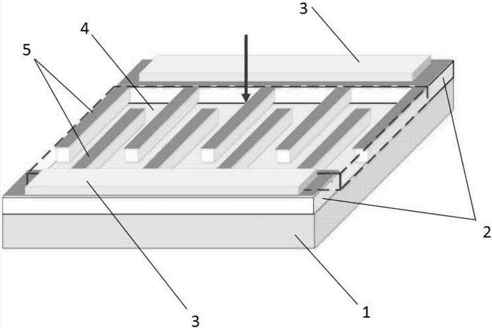 Electrooptical adjustable filter based on sub-wavelength high-contrast grating