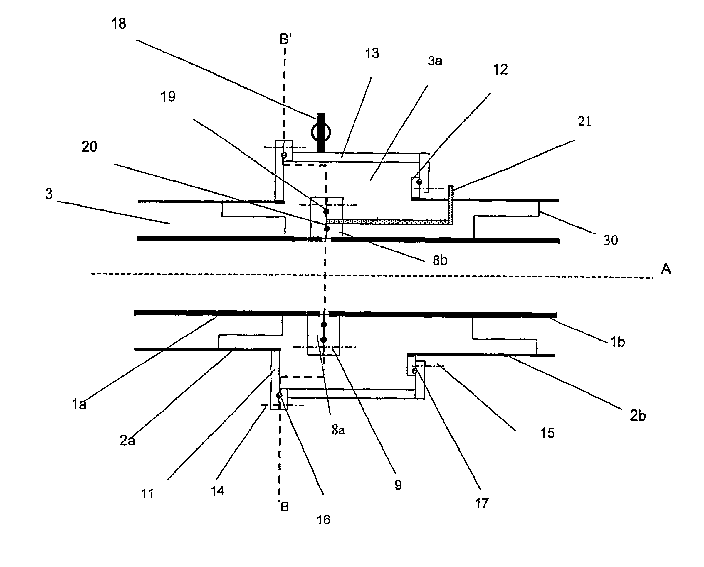 Electric power transport system comprising a cold dielectric superconducting cable