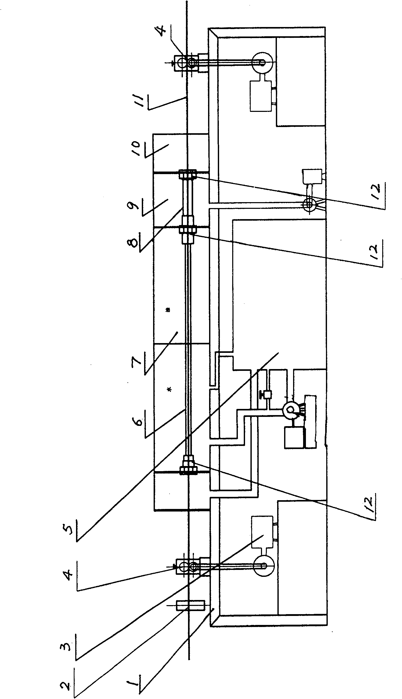Thermal contraction inflation continuous expanding device