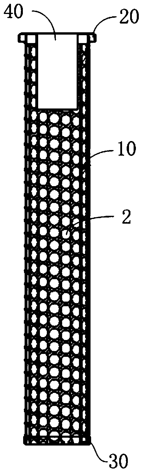 Bag-type dust collector, bag cage and bag cage manufacturing method