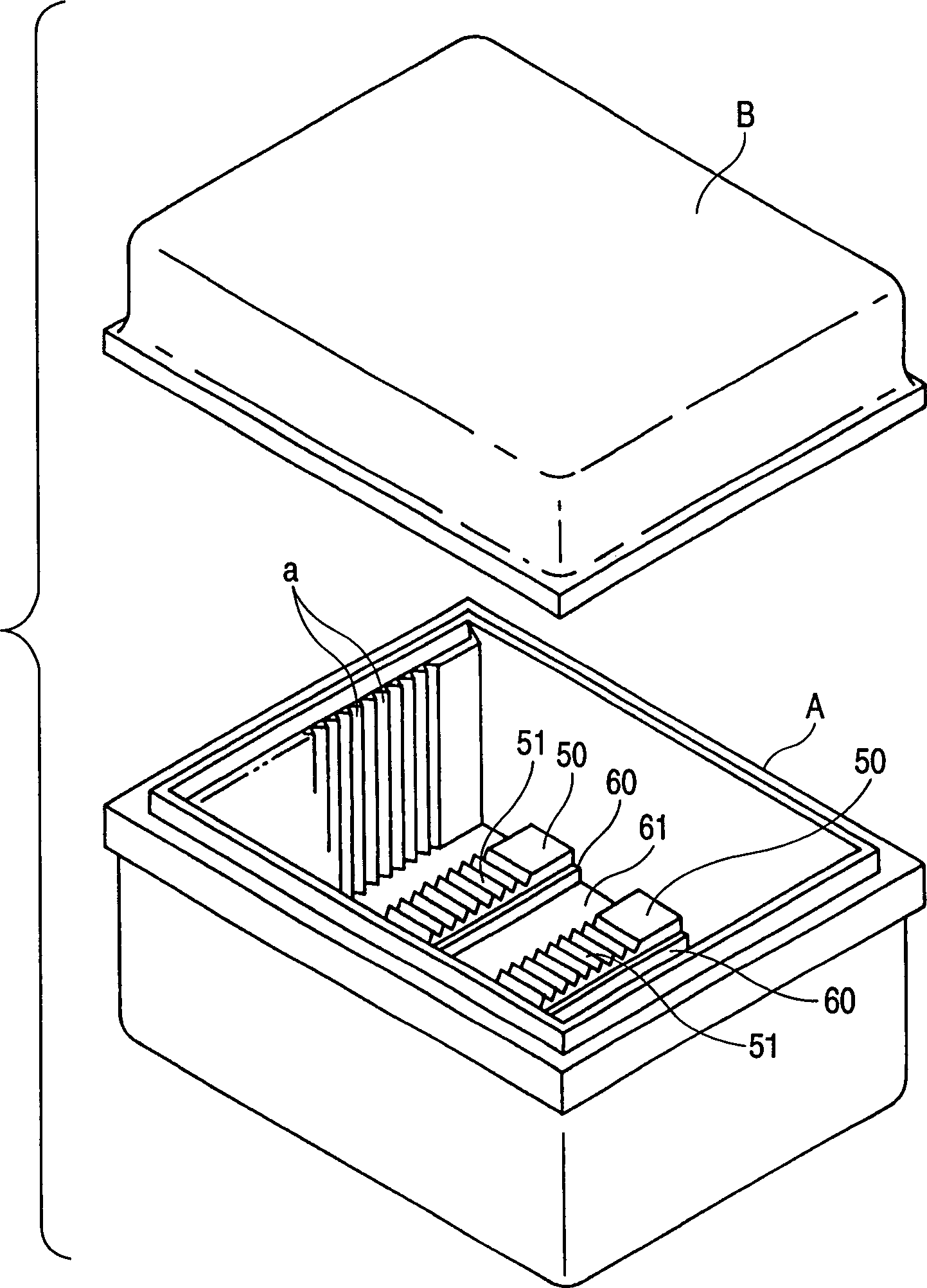 Plate shape body transport box, foam forming method and foam forming device