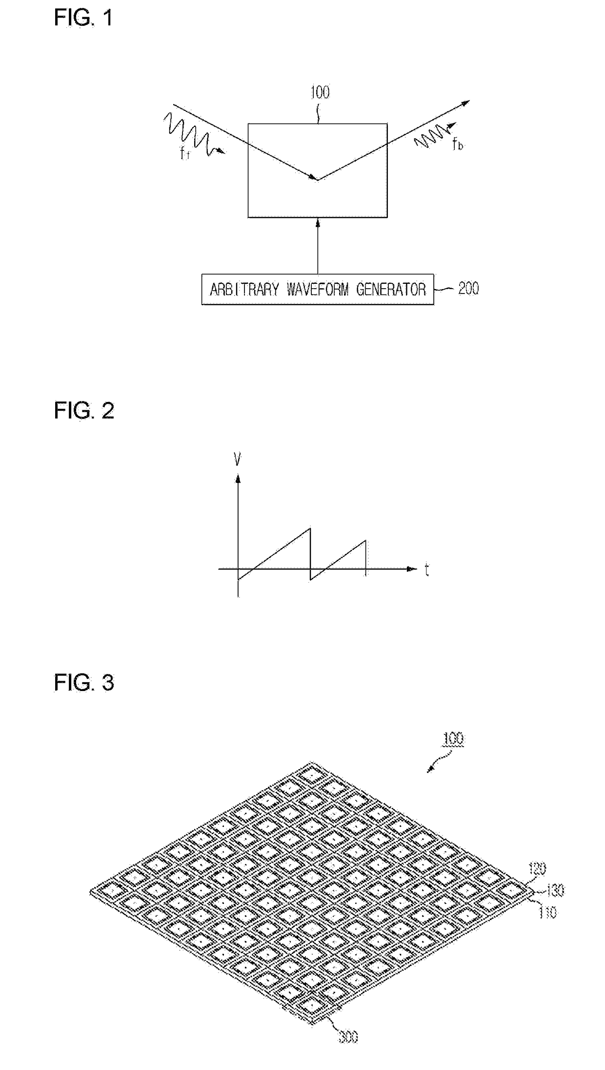 Reflection frequency conversion device using active metamaterial surface and ecm system