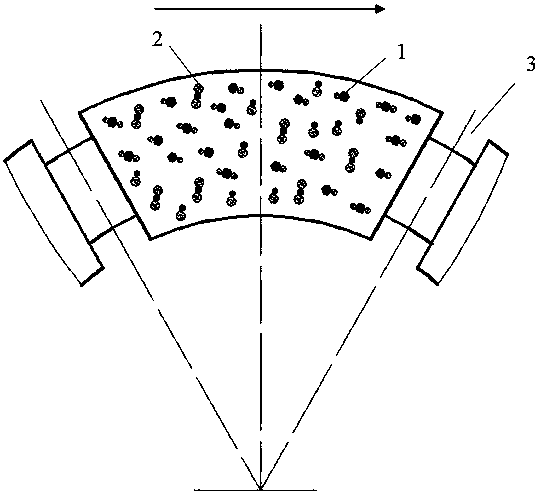 Diamond bit containing hard brittle abrasive particles and manufacture process thereof