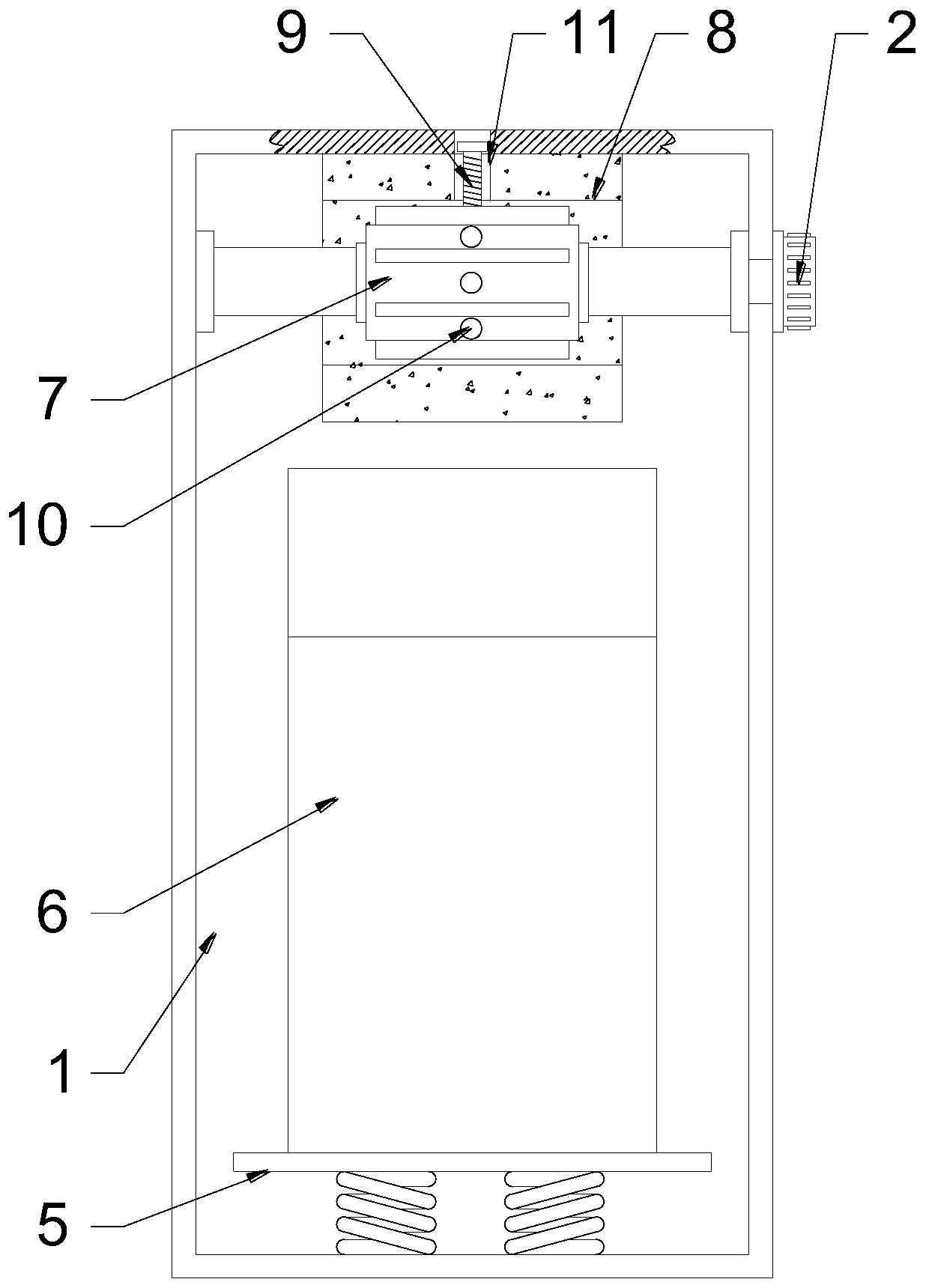 Transformer substation personnel positioning device for collecting spatio-temporal data