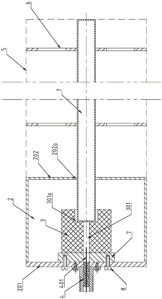 A microwave excitation device for electrodeless lamp