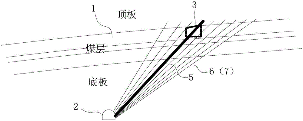 Coal seam hydraulic pressure jetting breathability-improving system and construction method thereof