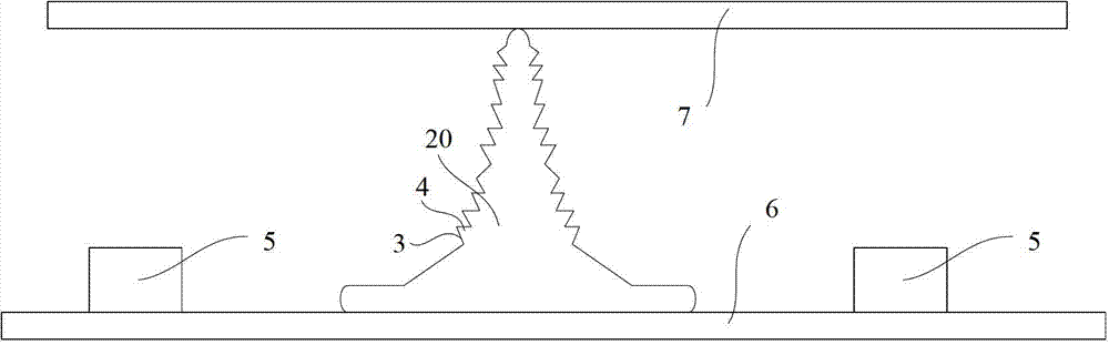 A direct type backlight module and display device