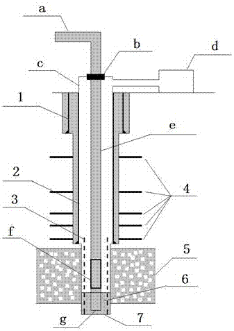 Drainage and gas production integrated goaf gas extraction well body structure and construction method thereof