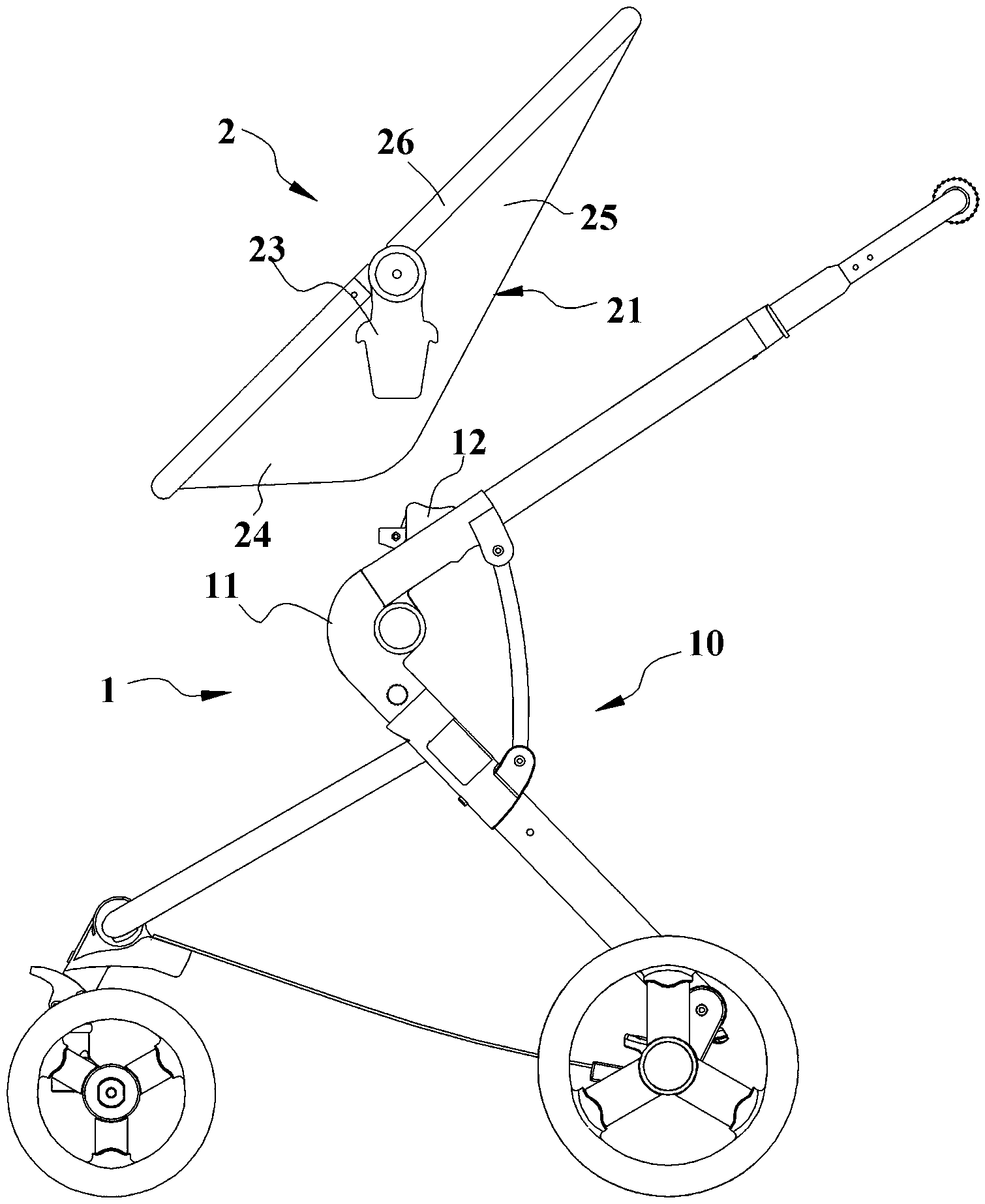 Load bearing unit of carrying tool for babies