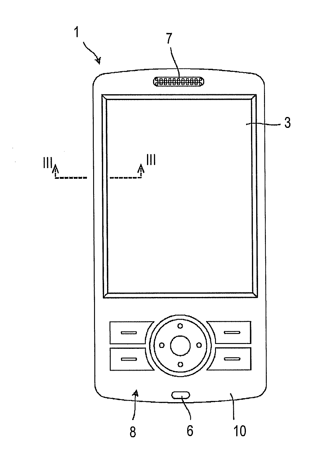 Input interface, portable electronic device and method of producing an input interface