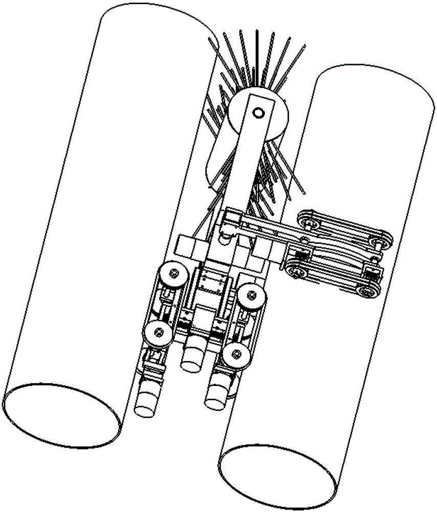 A Tube Adaptive Crawling Mechanism