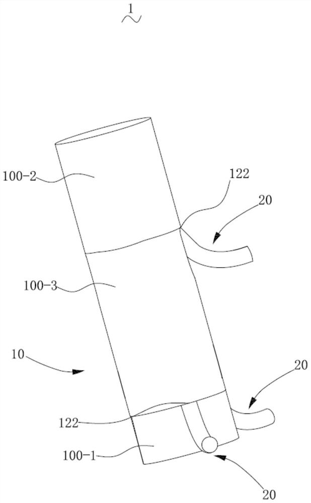 Implantable medical device and implantable medical device kit