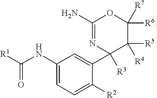 Perfluorinated cyclopropyl fused 1,3-oxazin-2-amine compounds as beta-secretase inhibitors and methods of use