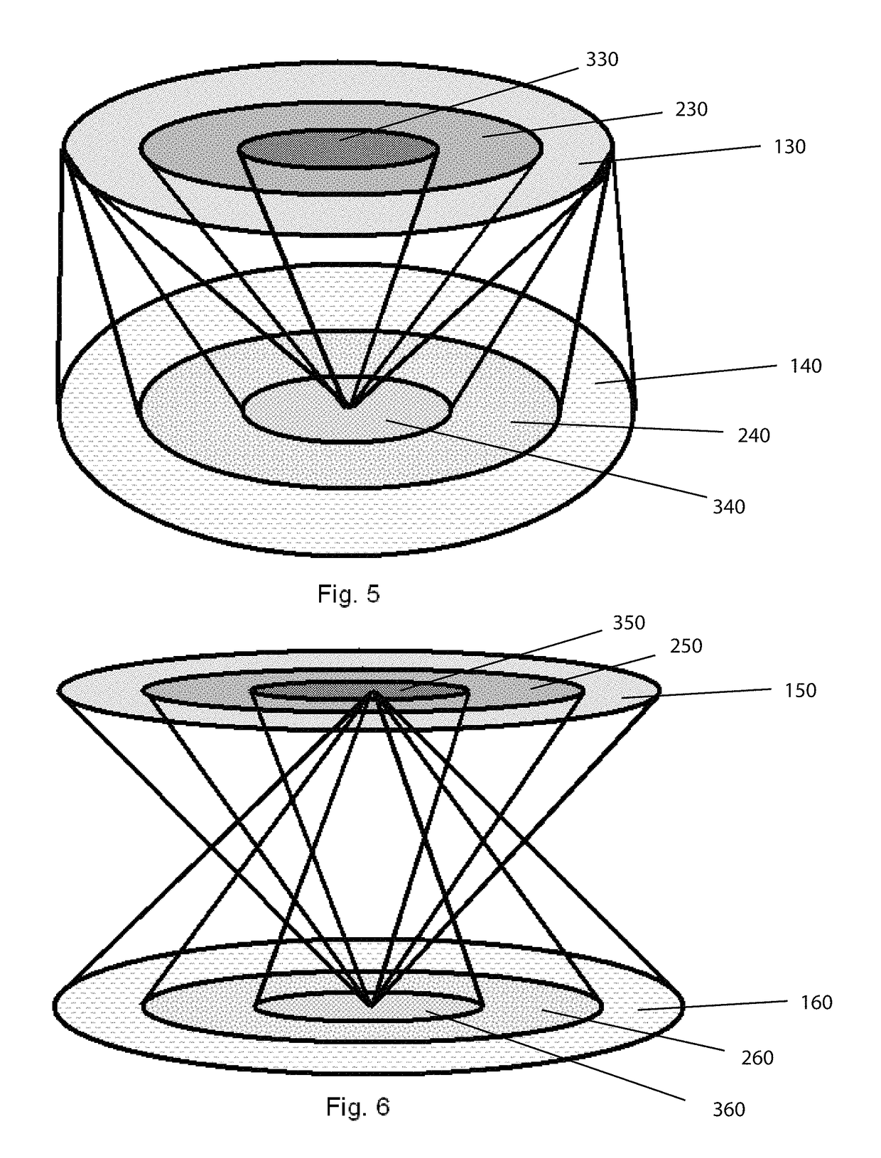 Biphasic implant device providing gradient