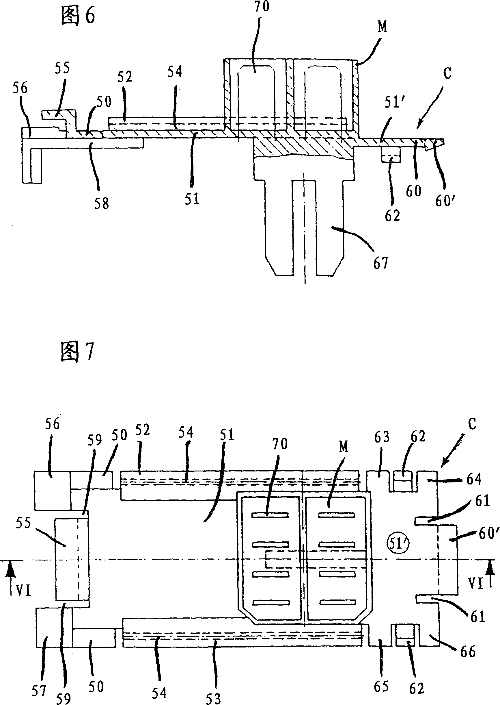 Incorporated power line cable and filter, particularly for appliances