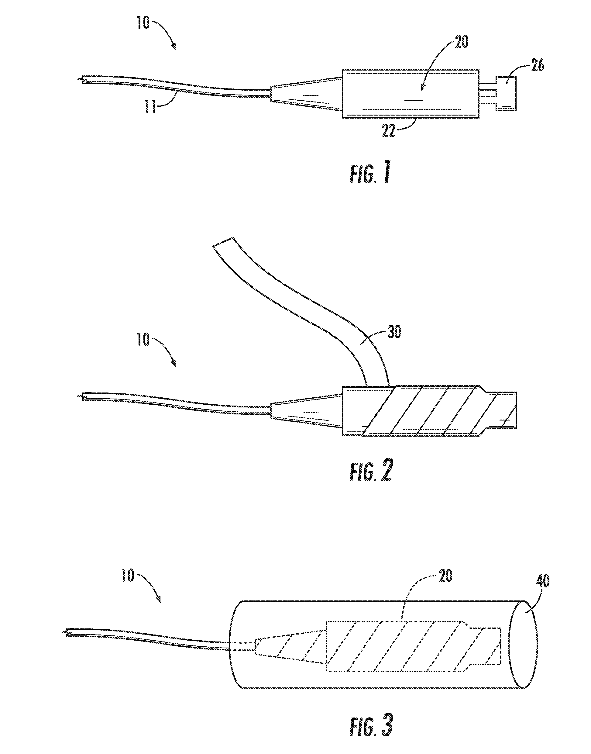 Protected Fiber Optic Assemblies and Methods for Forming the Same