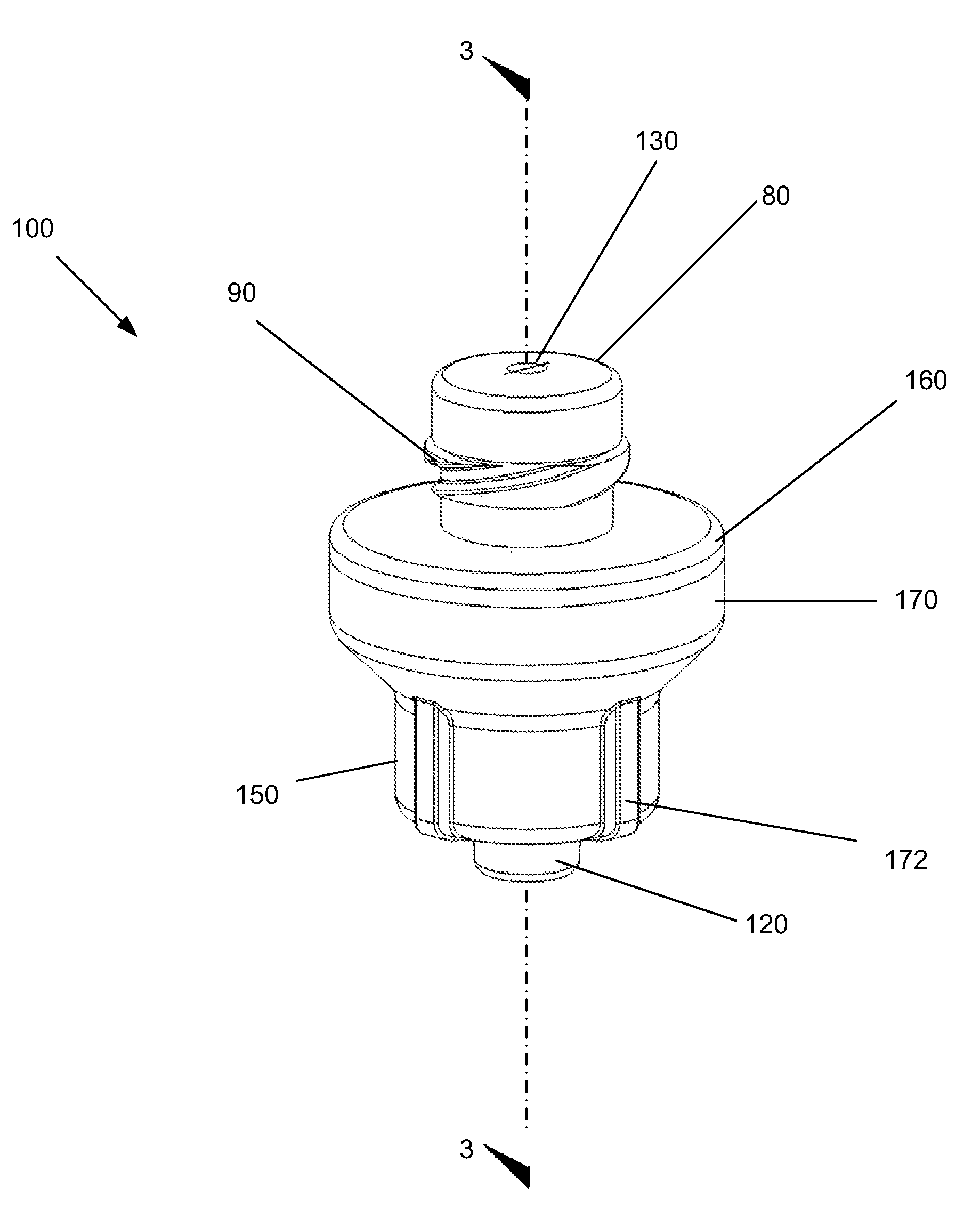 Medical Valve With Expandable Member
