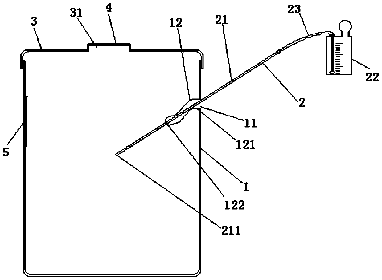 Sterile culture device for endophyte inoculation experiment through root irrigation method