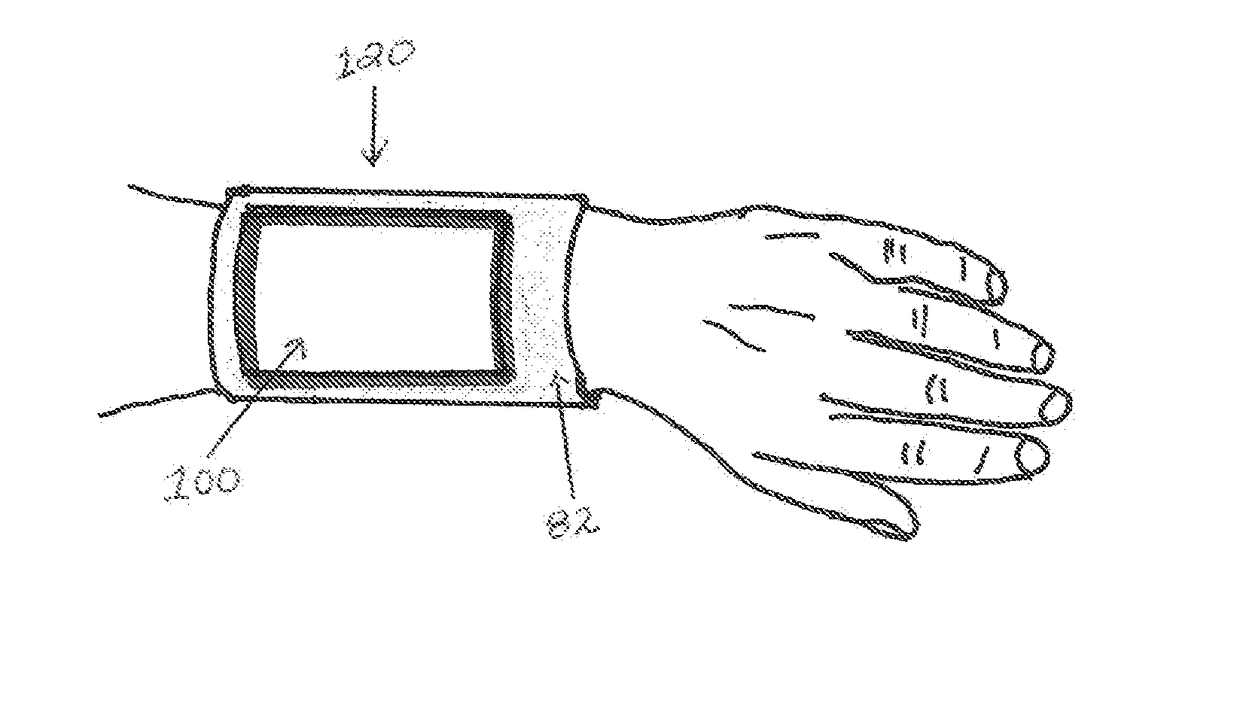 System of communication in a wearable device