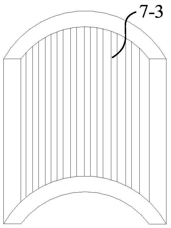 Stepped rotary shearing device for gas hydration separation