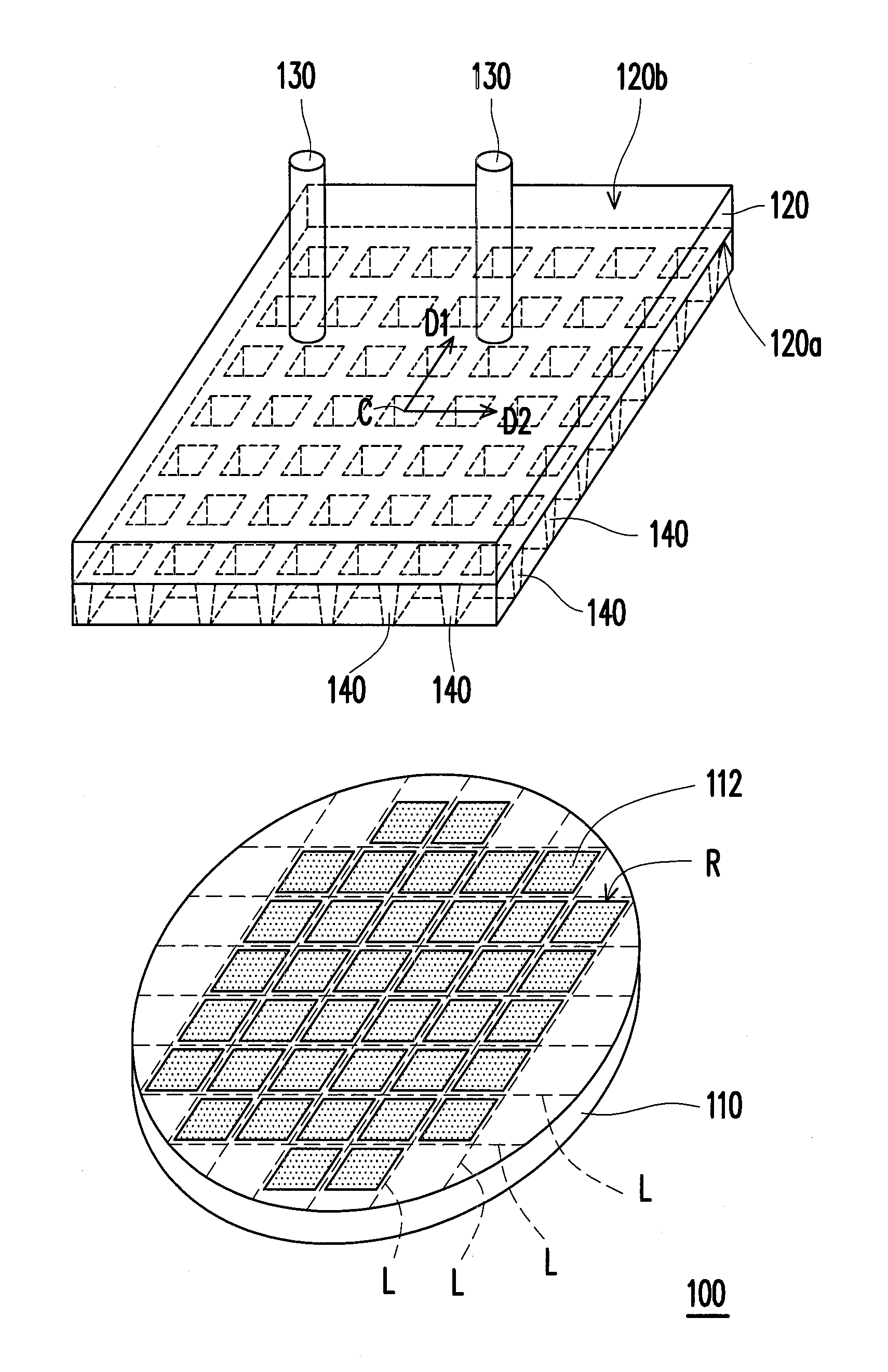 Wafer splitting apparatus and wafer splitting process