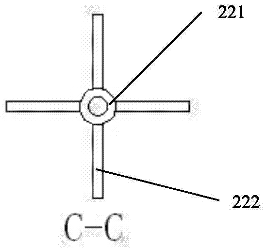 Garbage anhydration processing apparatus