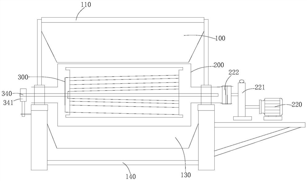 Direct-current excitation magnetic separator capable of adjusting magnetism and speed