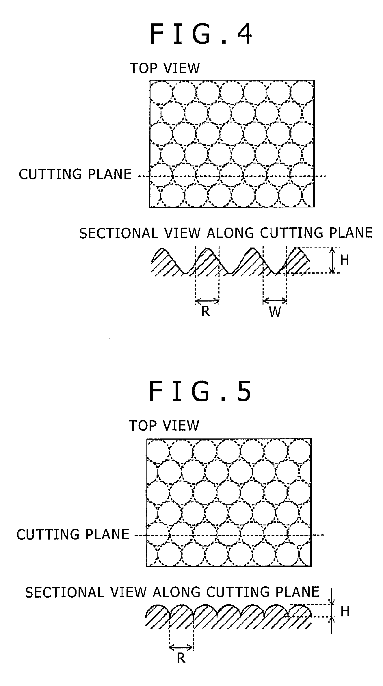Glass substrate having fine structures on the surface thereof
