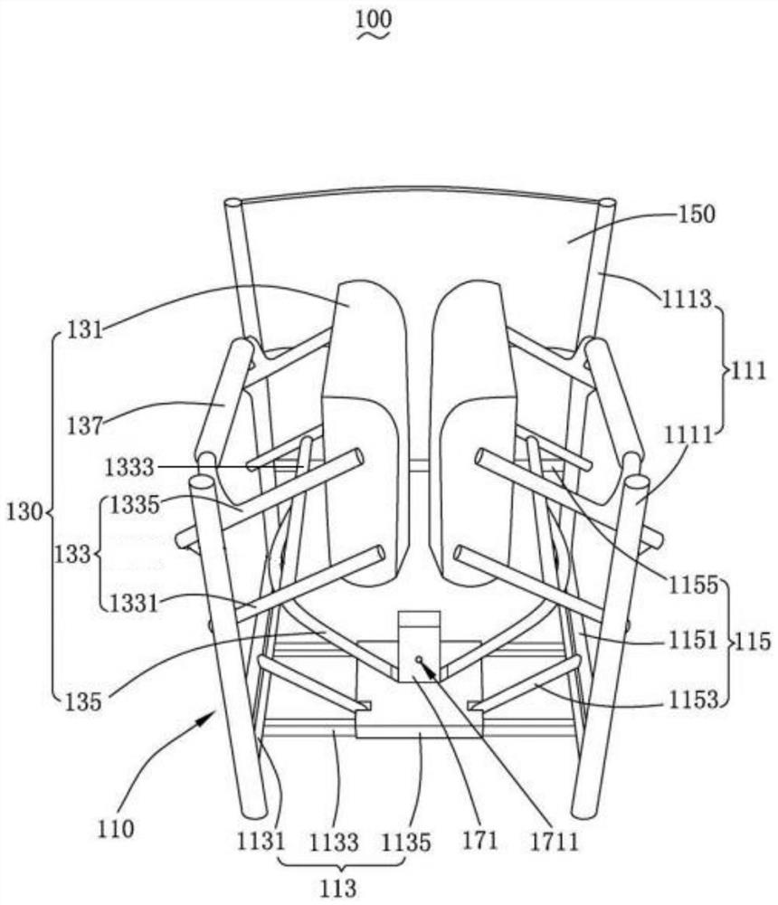 Self-traction waist fitness device