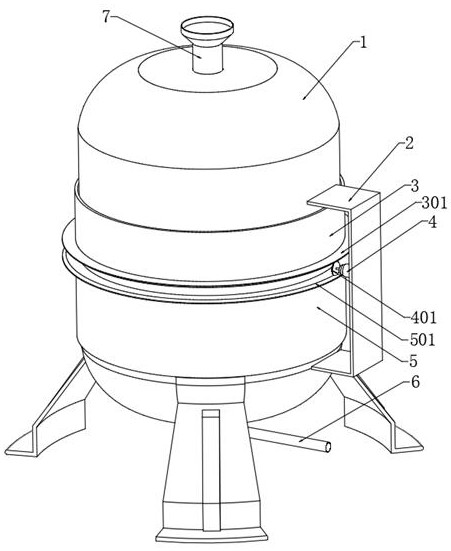 A polymerization kettle for the production of pvc plastic anti-impact agent