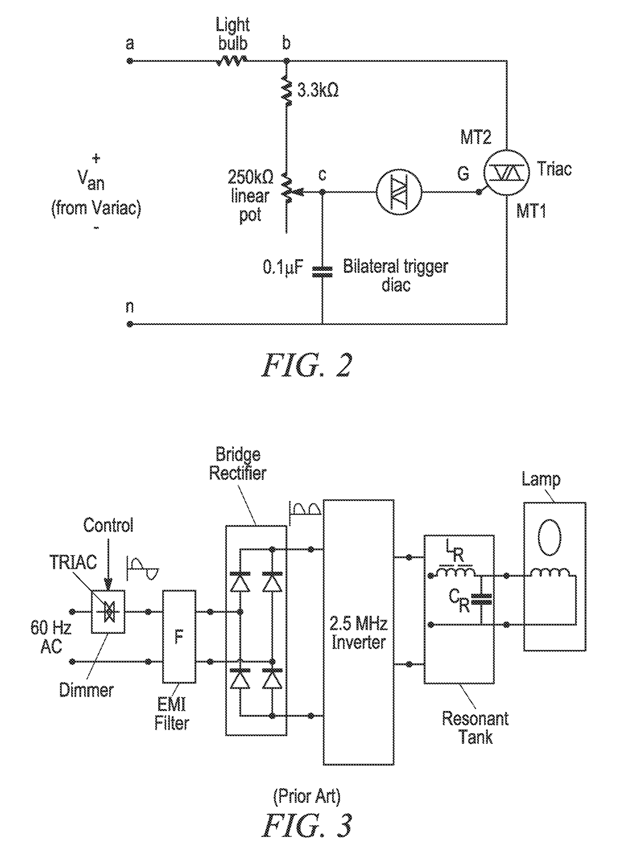 Fast start RF induction lamp with metallic structure