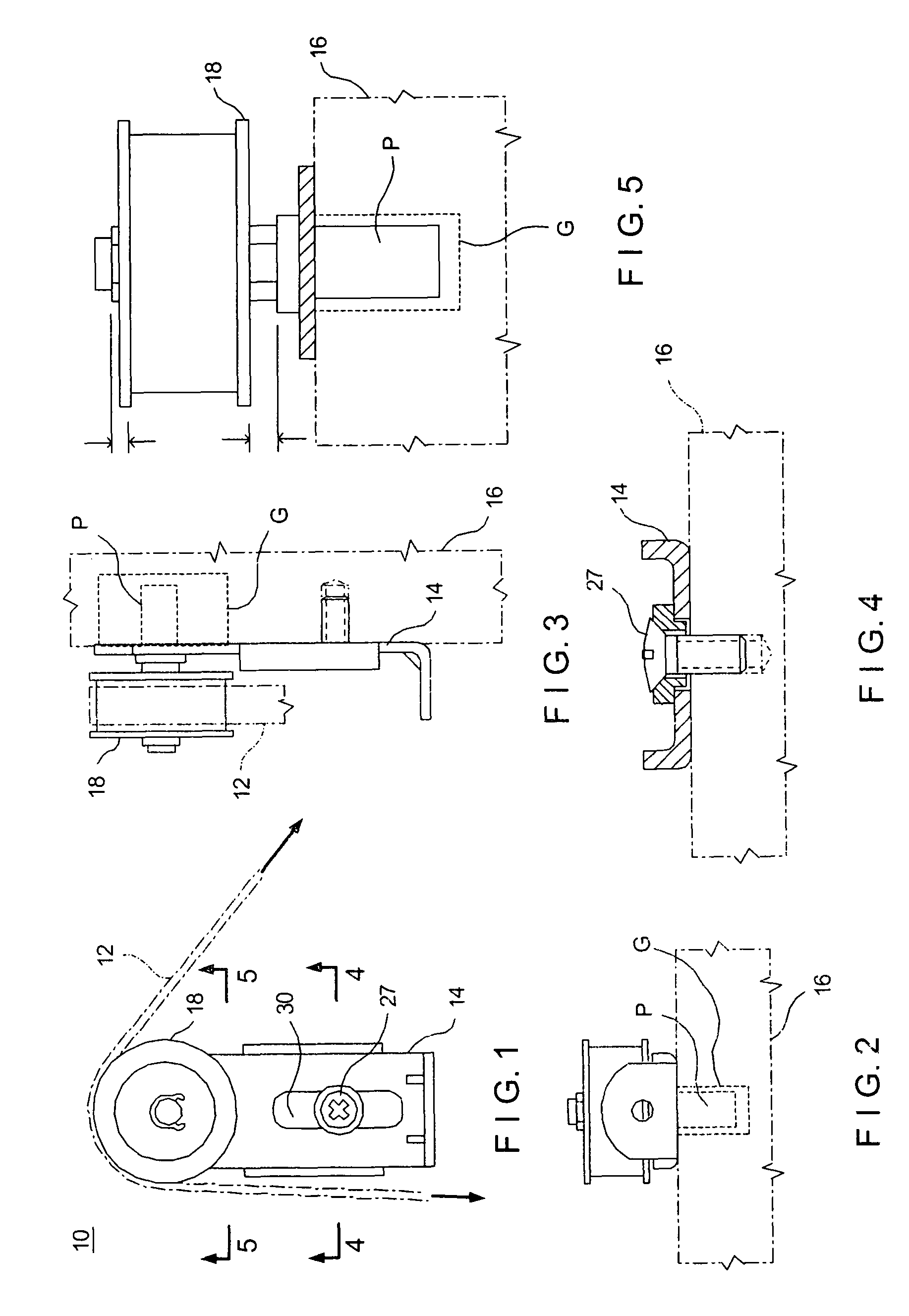 Device for placing a looped belt under tension