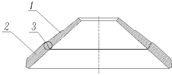 Cone sand maker crushing wall being smaller than 2000 mm in diameter and manufacturing method